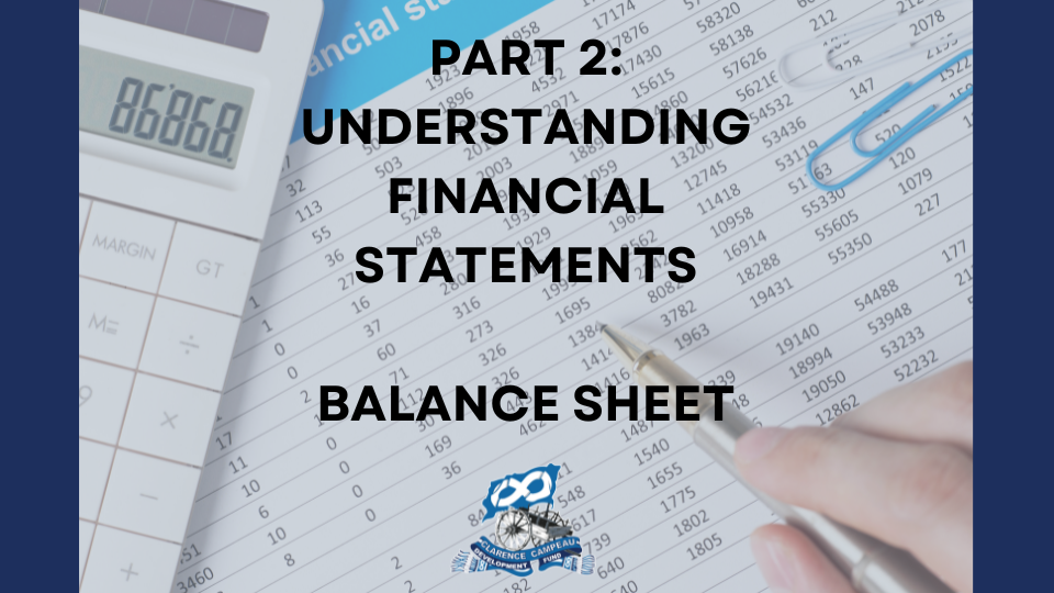 Understanding Financial Statements: Balance Sheet