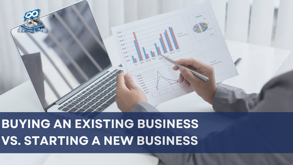 Buying an Existing Business vs. Starting a New Business: Which Path to Entrepreneurship is Right for You?